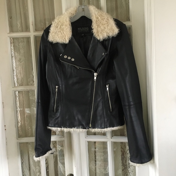 Wilsons Pelle Studio Jackets & Blazers - Host Pick! Wilsons Pelle Studio Leather Biker Jacket